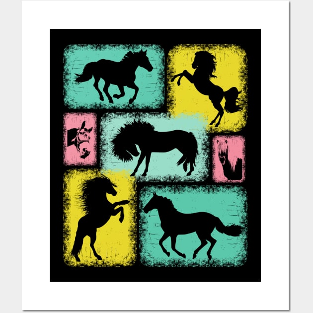 Haflinger Pony Horses Collection Wall Art by Primo Style